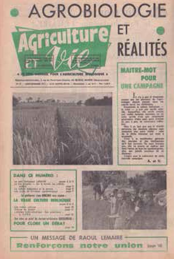 Magazine agriculture et vie