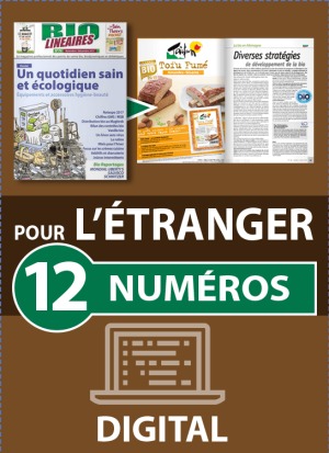 Abonnement 12 numéros BIO LINÉAIRES - 2 ANS - DIGITAL - ÉTRANGER