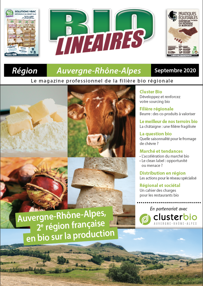 Le 2e numéro de Bio Linéaires Région Auvergne-Rhône-Alpes est sorti