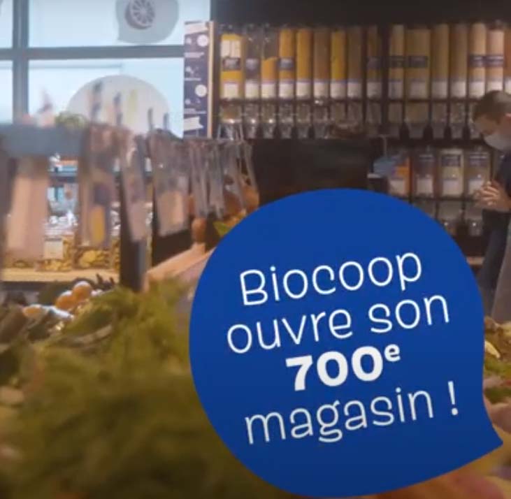 Biocoop franchit la barre des 700 magasins