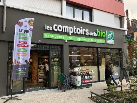 Les Comptoirs de la Bio poursuivent leur implantation en Bretagne