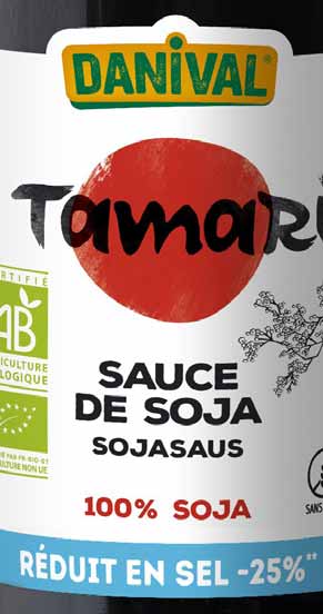 Véritable tamari sauce soja, Sauces soja, sauces épicées
